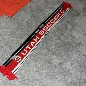 University of Utah utes team issue 2016 soccer scarf supporter version Pac12